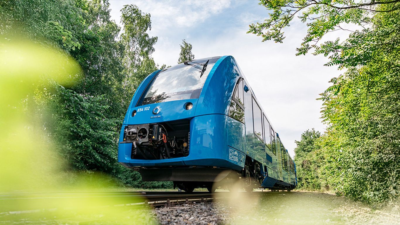 Erster Brennstoffzellenzug mit WEH® Tanknippeln feiert Premiere