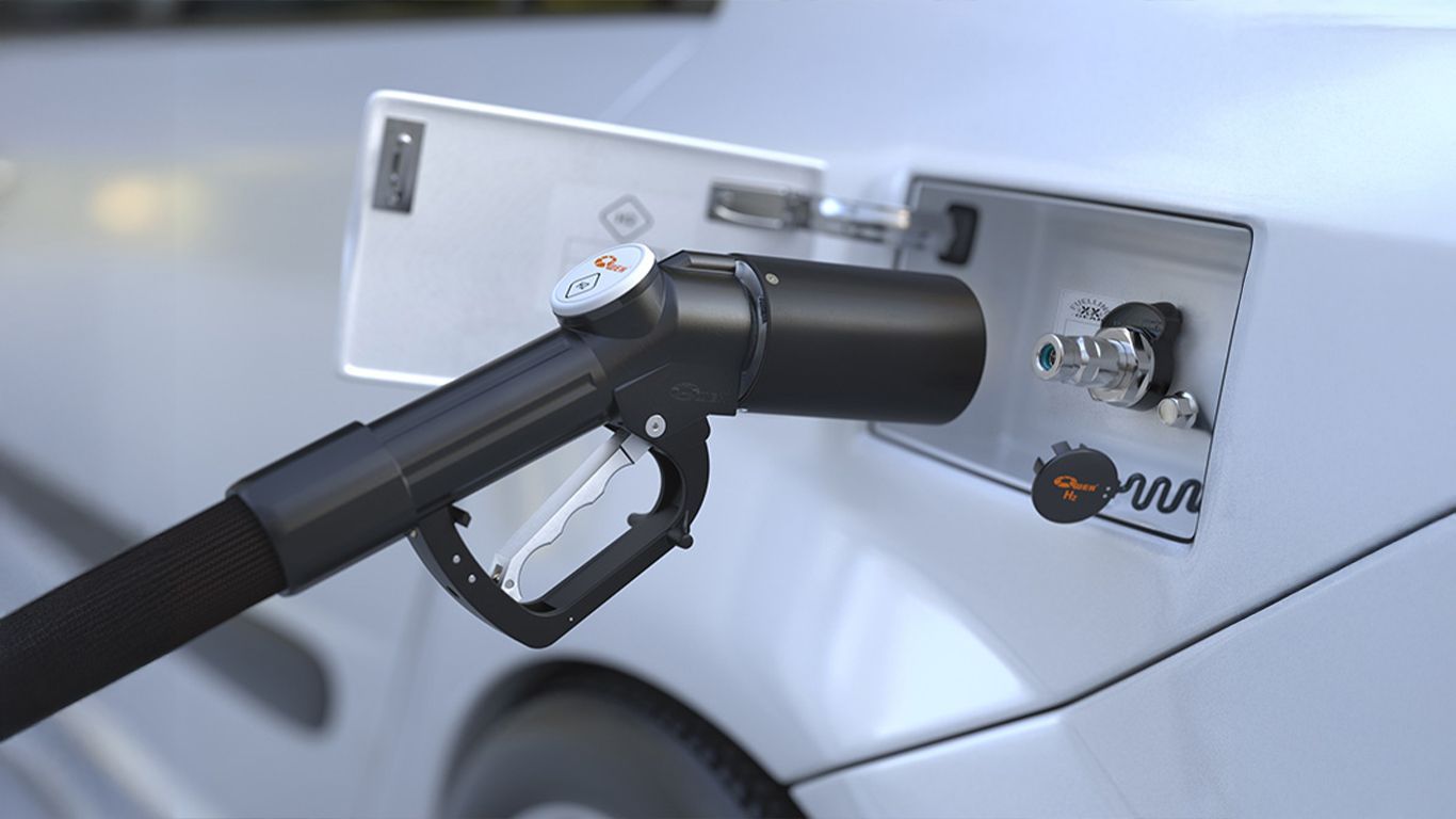 Sichere H2-Betankung von Elektrofahrzeugen mit Brennstoffzelle