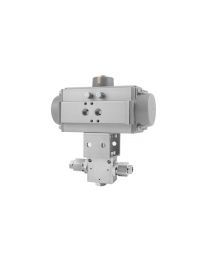 Pneumatic H2-Ball Valves