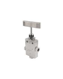 H2-Needle Valves with manual actuation