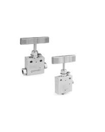 H2-Needle Valves with manual actuation